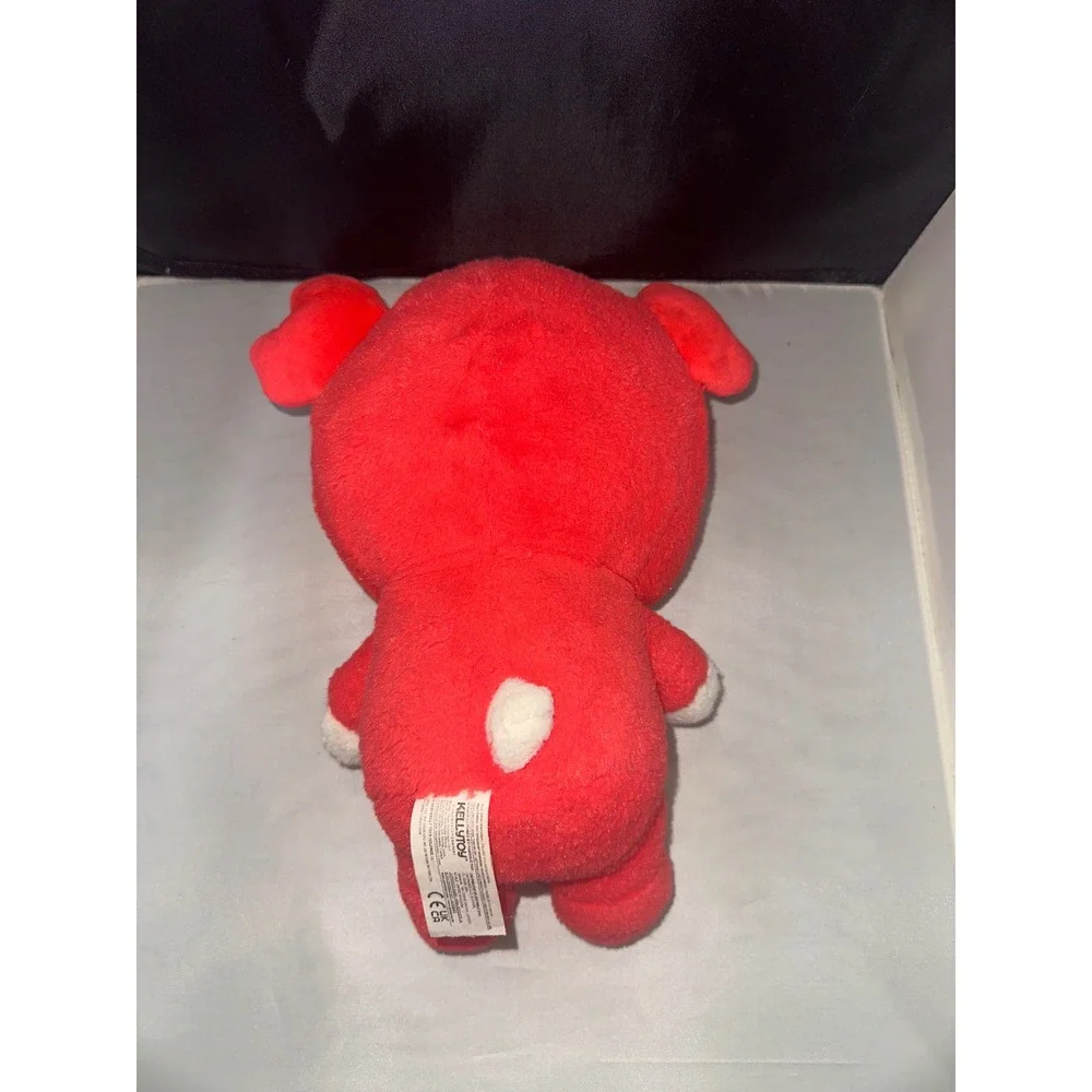 Kellytoy Plush White Bear in Red Crab Costume Stuffed Animal 10